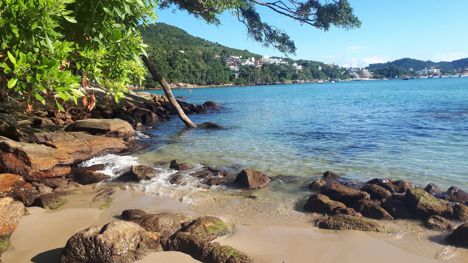 Zdjęcie Praia do Bigua z powierzchnią beżowy piasek