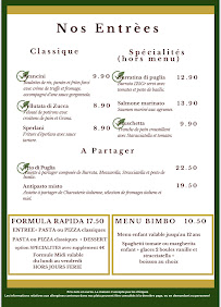 Restaurant italien Marco Polo Le Plessis-Trévise à Le Plessis-Trévise (le menu)
