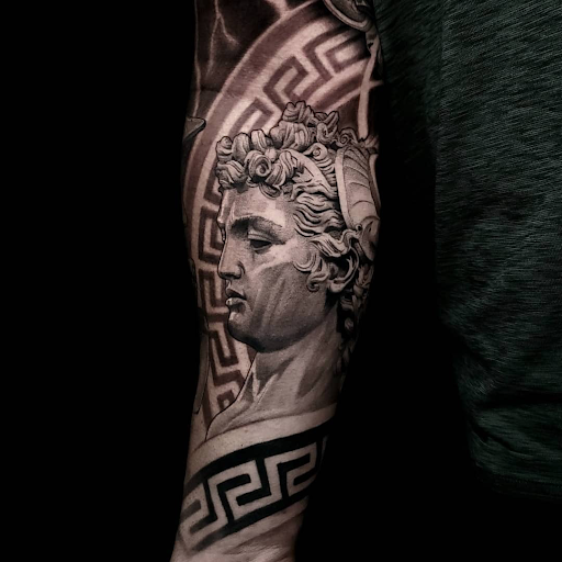 Explore christian tattoo ideas for females, creative tattoo ideas in Hollywood, available at Sacred Eye Tattoos