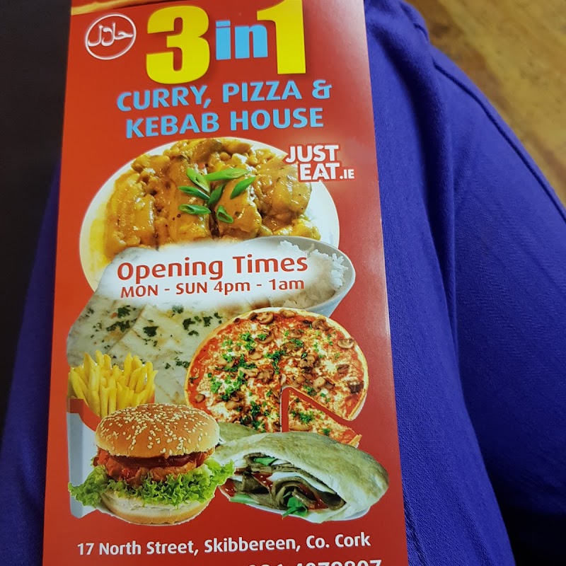 3in1 Curry, Pizza and Kebab House