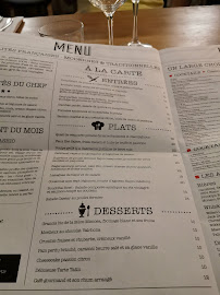 Le Paname Art Café à Paris menu