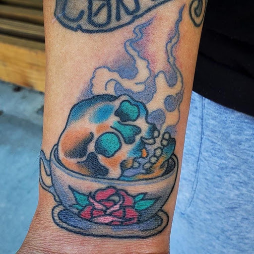Explore omerta tattoo ideas, creative tattoo ideas in Libertyville, available at Lucky Seven Tattoo