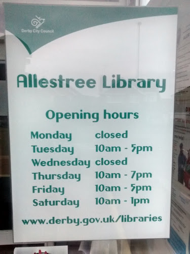 Reviews of Allestree Library in Derby - Shop