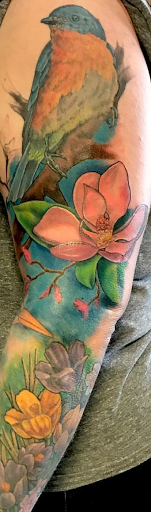 Explore uk tattoo ideas, creative tattoo ideas in Marietta, available at Sink or Swim Studio and Gallery