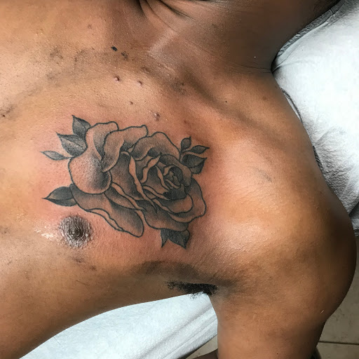 Explore chinese letter tattoo ideas, creative tattoo ideas in Libertyville, available at Lucky Seven Tattoo