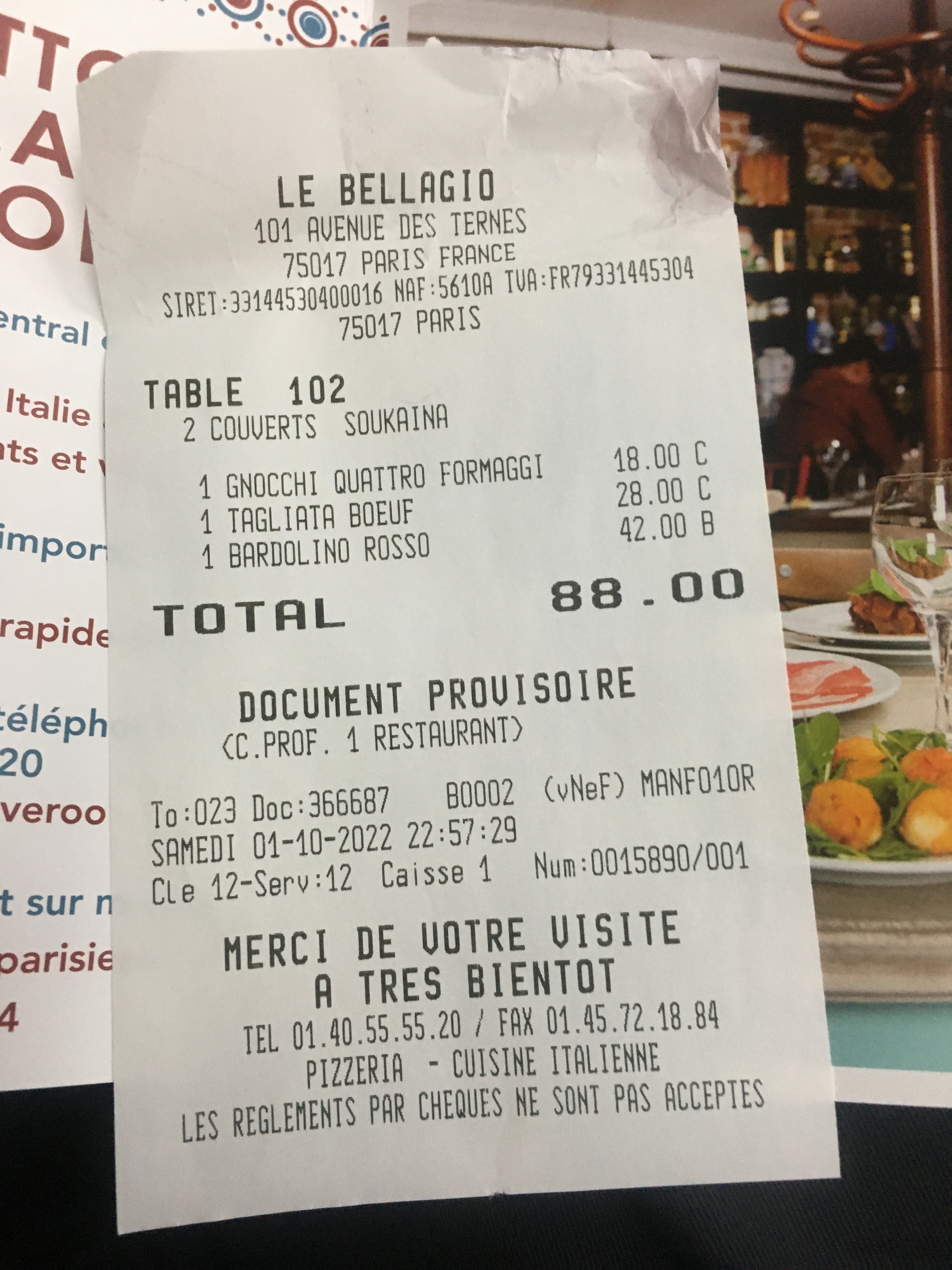 Photo n° 1 de l'avis de Khaled.l fait le 01/10/2022 à 21:17