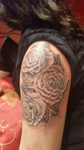 Explore route 66 tattoo ideas, creative tattoo ideas in Mitchell, available at Hardcore Inc.