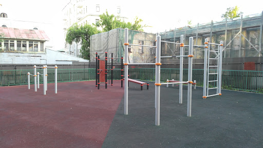Workout outdoor playground