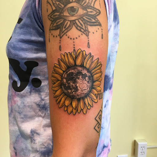 Find best friend tattoo idea for your next unique tattoo in East Stroudsburg at Steamworks Tattoo Company