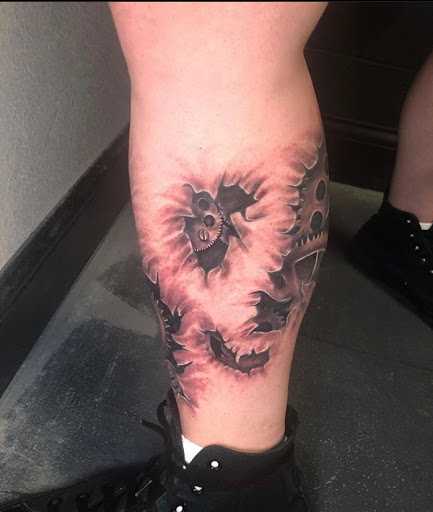 Explore cod tattoo ideas, creative tattoo ideas in Odessa, available at Black Cat Tattoo Company