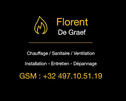 Florent De Graef / Chauffage /Sanitaire / ventilation