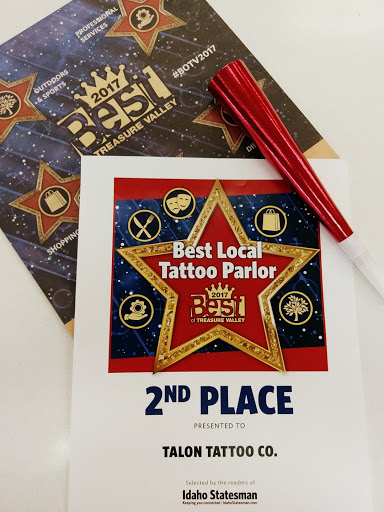 Explore women tattoos ideas, creative tattoo ideas in Garden City, available at Talon Tattoo Co