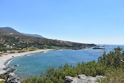 Keramoti Beach'in fotoğrafı geniş bir kıyı şeridi ile birlikte