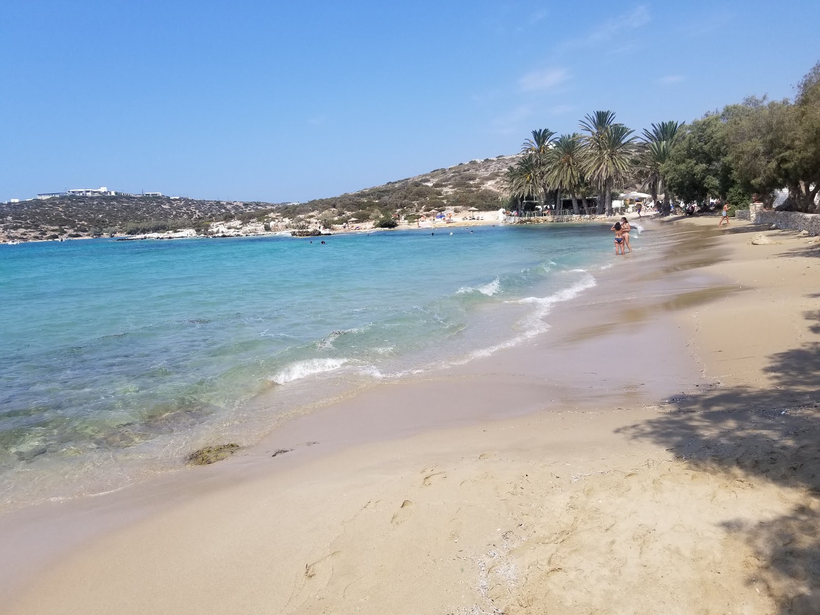 Foto de Playa de Agia Irini área de complejo turístico de playa