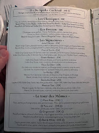 Restaurant La Môme Plage à Cannes - menu / carte