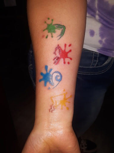 Explore tooled leather tattoo ideas, creative tattoo ideas in San Angelo, available at Alchemy Tattoo and Piercing Studio