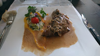 Sauce aux champignons du Restaurant français Hostellerie du Cerf Blanc à Neuhaeusel - n°6