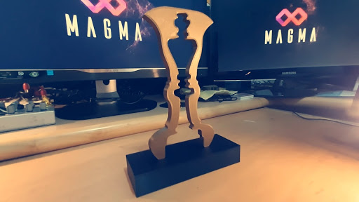 Logo da empresa - Magma 3D - Impressão e modelagem 3D