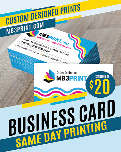 Print Shop «MB3 Printing», reviews and photos, 6919 Castor Ave, Philadelphia, PA 19149, USA