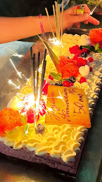 Gâteau d'anniversaire du Restaurant français La Bastide Enchantée à Solliès-Toucas - n°3