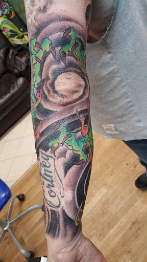 Explore may birth tattoo ideas, creative tattoo ideas in Marion, available at Eternal Art Tattooing