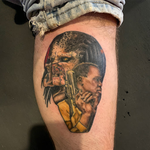 Explore up tattoo ideas, creative tattoo ideas in Cass City, available at Wolf Zen Tattoo