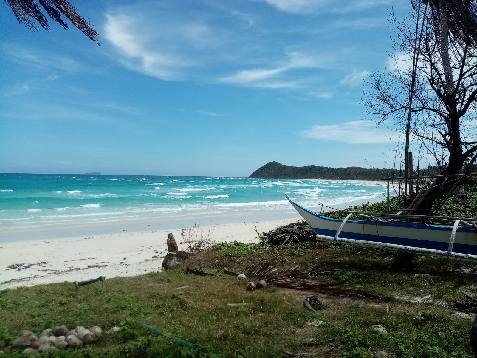 Pandan Beach的照片 带有碧绿色纯水表面