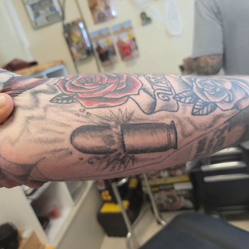 Explore tattoo ideas for men forearm, creative tattoo ideas in Ozark, available at Tooth & Nail Tattoo & Piercing