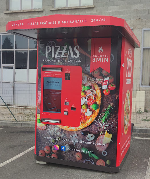 Pizza Concept 70 - distributeur le Malzieu-ville 48140 Le Malzieu-Ville