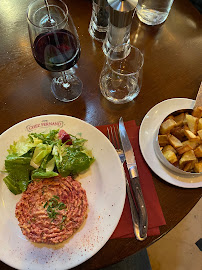 Steak tartare du Restaurant français Chez Fernand à Paris - n°1