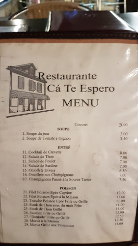 Restaurante Cá Te Espero Horário de abertura