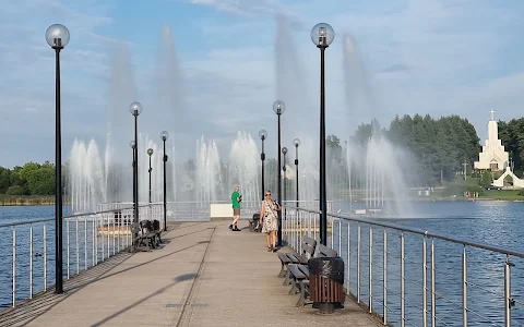 Dauniškis Lake Musical Fountain image