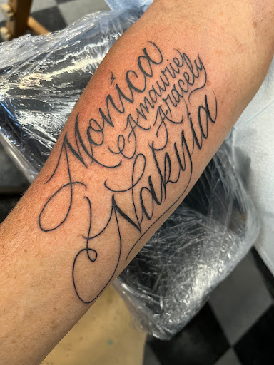 Explore aaliyah tattoo ideas, creative tattoo ideas in Cambridge, available at Choptank Tattoo