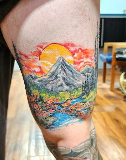 Explore tattoo shade ideas, creative tattoo ideas in Lafayette, available at DragonsBane Tattoo & Body Piercing