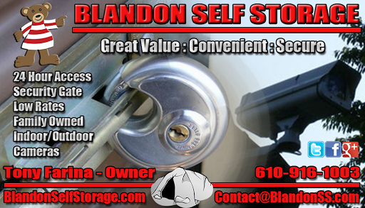 Self-Storage Facility «Blandon Self-Storage», reviews and photos, 124 E Bertolet Pl, Reading, PA 19605, USA