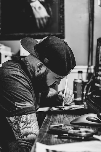 Explore egyptian tattoo sleeve ideas, creative tattoo ideas in Tiffin, available at Ink Element Tattoo Studio