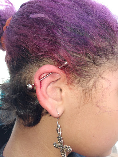 Explore black and white sleeve tattoo ideas, creative tattoo ideas in Park Hills, available at Body Designs Tattoo & Piercing