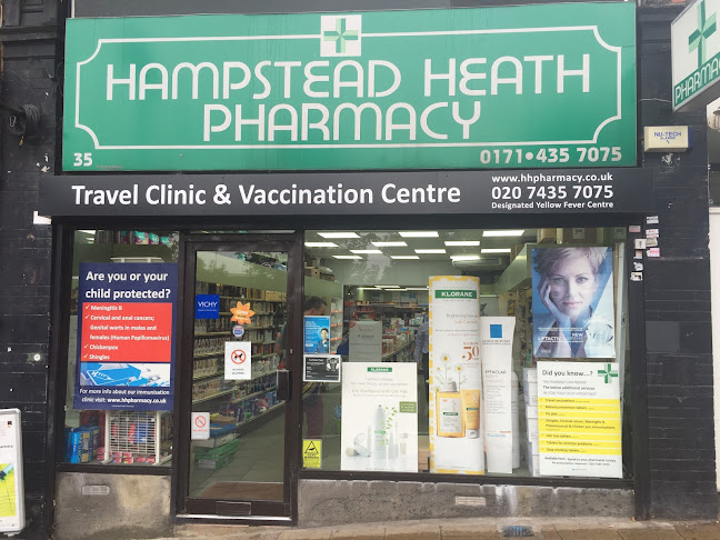 Reviews of Hampstead Heath Pharmacy, Travel Health & Vaccination Clinic in London - Pharmacy