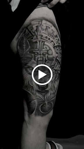 Explore line drawing tattoo ideas, creative tattoo ideas in Norcross, available at Brotherhood Tattoo