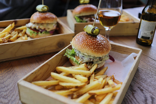 Vegan hamburgers in Liverpool