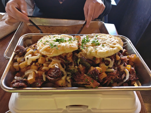 Barbecue Restaurant «Q-BBQ», reviews and photos, 124 N Marion St, Oak Park, IL 60301, USA