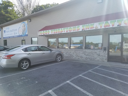 Explore ocean tattoo ideas for ladies, creative tattoo ideas in Pottsville, available at Good Vibrations Ink Tattoo and Body Piercing