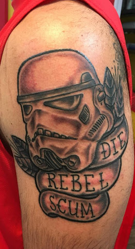 Explore morning glory tattoo ideas, creative tattoo ideas in San Diego, available at Federation Ink Tattoo Parlor