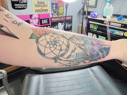 Explore pokemon tattoo ideas, creative tattoo ideas in Barberton, available at Magic City Tattoo Company