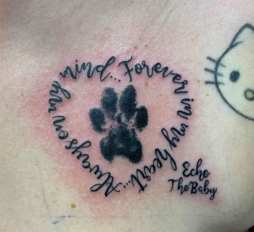 Explore rest in peace tattoo ideas, creative tattoo ideas in Kennewick, available at Powers Tattoo Company