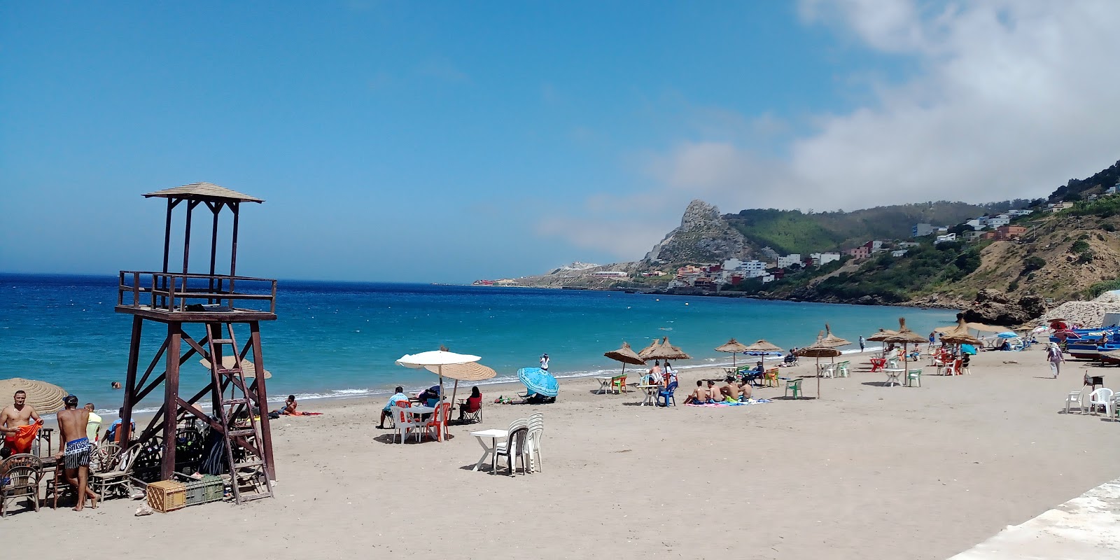 Foto af Playa Belyounech med høj niveau af renlighed