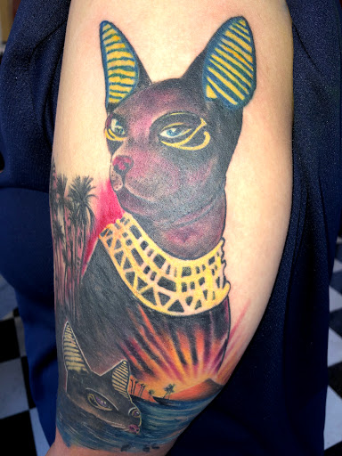 Explore marvin the martian tattoo ideas, creative tattoo ideas in Savannah, available at Tatlyfe Studios