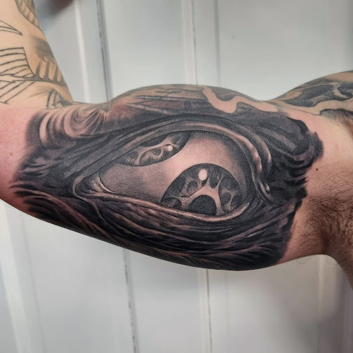 Explore harmony tattoo ideas, creative tattoo ideas in Worcester, available at The Hidden Gem Private Tattoo Studio