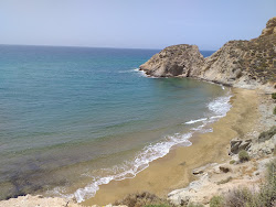 Foto di Anafi beach II con baia spaziosa