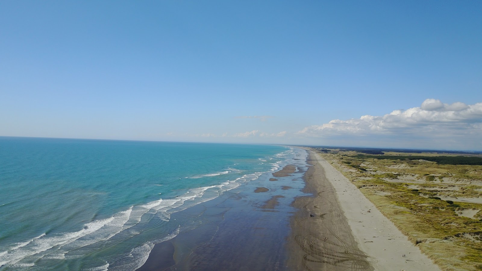 Photo de Foxton Beach avec un niveau de propreté de très propre